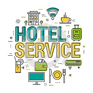 Hotel service letters - Line Concept