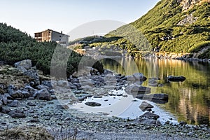 Hotel Sliezsky Dom and Velicky tarn, Slovakia