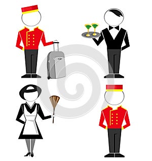 Hotel staff