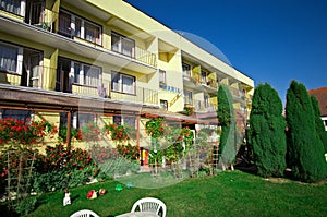 Hotel in summer