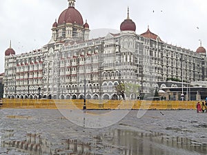 Hotel Taj view in rainy season.