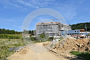 Hotel under construction in spa vrdnik