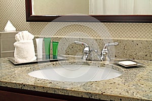 Hotel Vanity and Toiletries photo