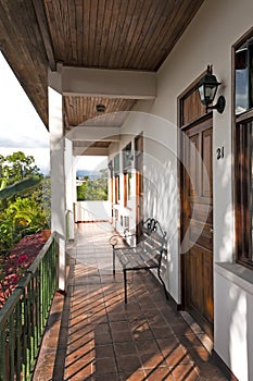 Hotel Walkway