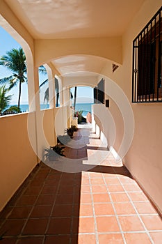 Hotel Walkway