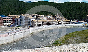 Hotels complex in Krasnaya Polyana, Sochi