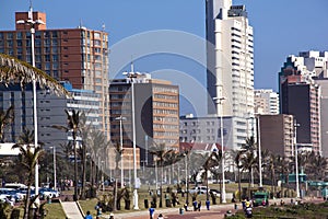 Hotels and Residential Buildings along Durban's Golden Mile
