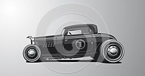 Hotrod, Illustration