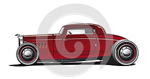 Hotrod, Illustration