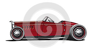 Hotrod, Illustration