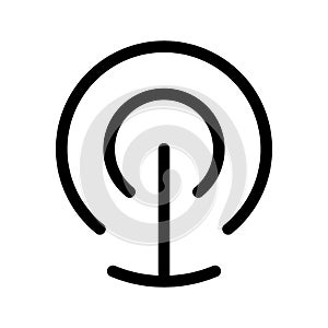 Hotspot Icon Vector Symbol Design Illustration