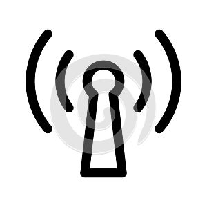 Hotspot Icon Vector Symbol Design Illustration