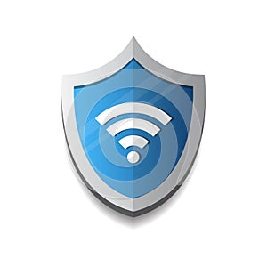 Hotspot Shield ogo Protected Wifi Connection Icon