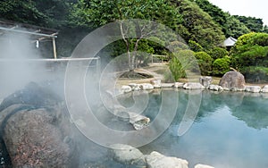 Hotsprings in Beppu city