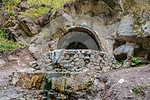 Hotsprings on the open air