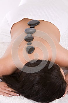 Hotstone massage