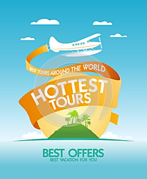 Hottest tours design template.