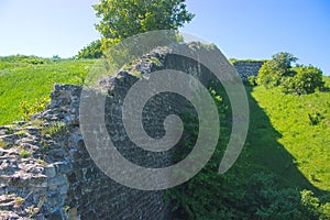 Hotyn fortress on the river Dniester