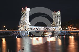 Houghton Vertical lift bridge