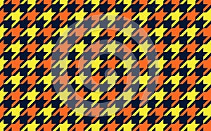 Hounds tooth seamless pattern background.