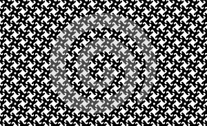 Hounds tooth seamless pattern on white background.