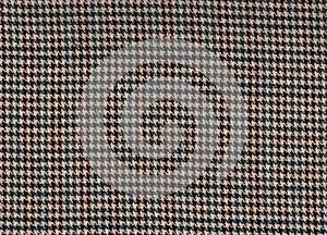 Houndstooth Check Fabric