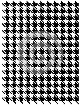 Houndstooth pattern