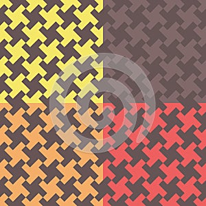 Houndstooth pattern
