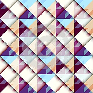 Houndstooth pattern on abstract geometric