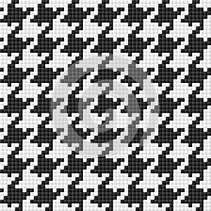 Houndstooth pattern. Seamless pattern.