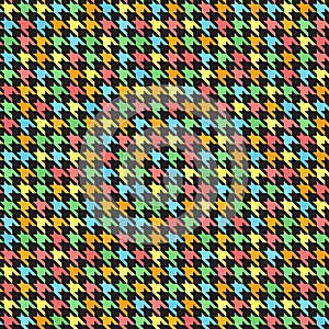 Houndstooth pattern. Seamless vector