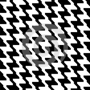 Houndstooth repeating Retro pattern