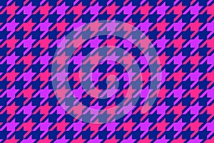 Houndstooth seamless pattern background