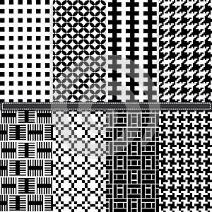 Houndstooth seamless pattern