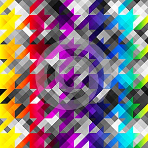 Houndstooths pattern