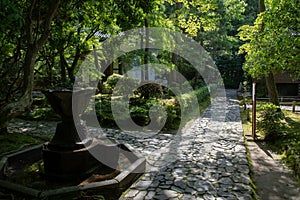 Hounen-in Temple of fresh verdure, Kyoto, Japan