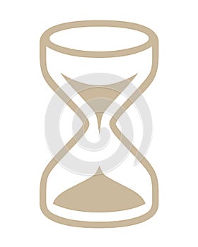 Hour glass symbol
