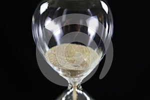 Hour glass - time Is money concepts