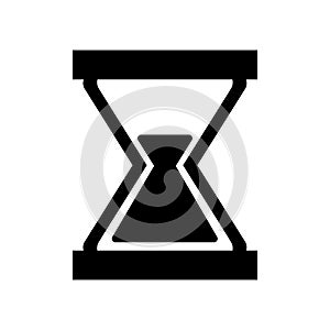 Hourglas pictogram icon image