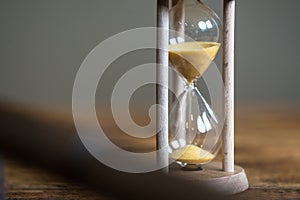 Hourglass. The criminal law
