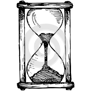 Hourglass sketch