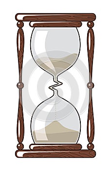 Hourglass, slowing down time