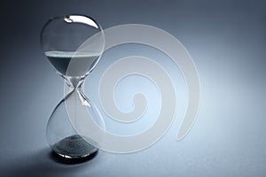 Hourglass time passing