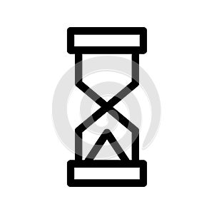 Hourglasses Icon Vector Symbol Design Illustration