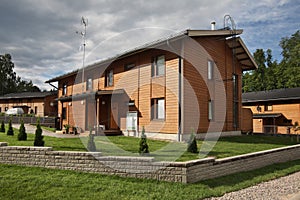 House 14 at exhibition Asuntomessut 2012 in Lappeenranta. Finland