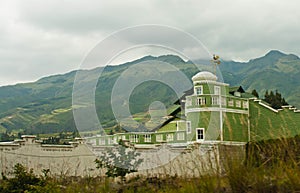 House in the Andes Mountains