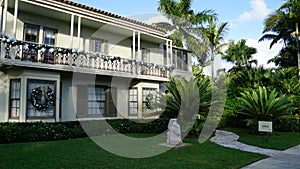 House at Ann Norton Sculpture Gardens, West Palm Beach, Florida