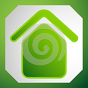 House, aparment, cabin icon, symbol and logo