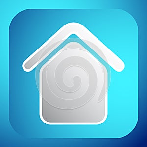 House, aparment, cabin icon, symbol and logo