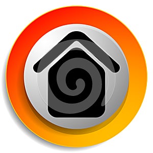 House, aparment, cabin icon, symbol and logo